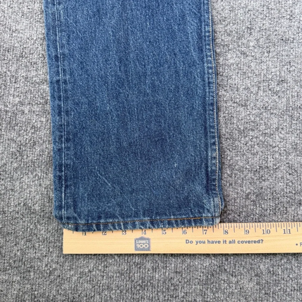 VTG 80s Levis 501 Jeans Mens FITS 34x34 Blue Faded Denim STF 0000 Made in USA